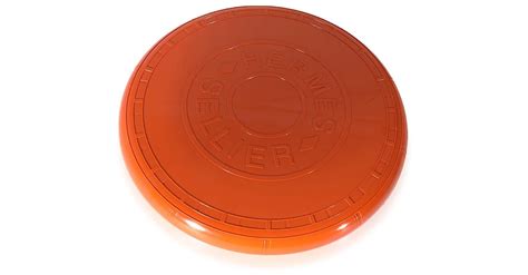 frisbee hermes|HERMES Frisbee Bio Plastic Orange .